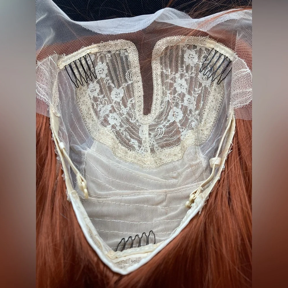 Ginger Copper Red Lace Front Wig